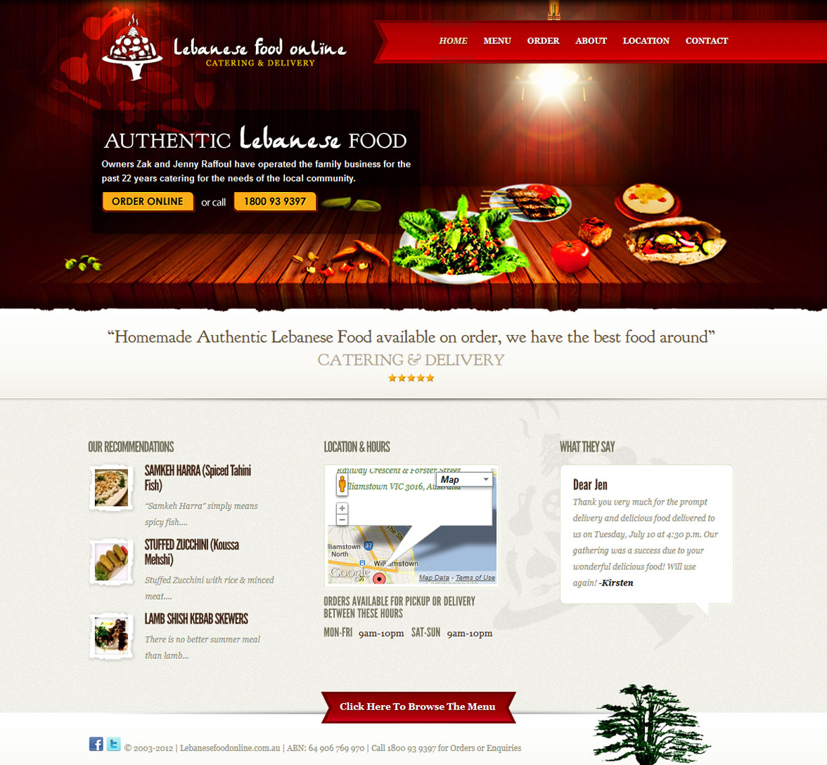 Lebanese Food Online